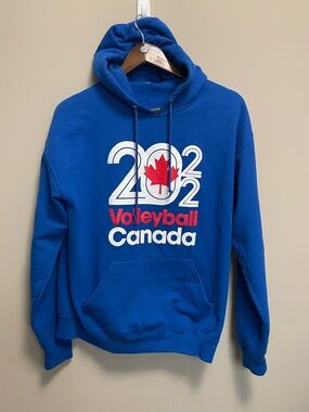 Volleyball Canada Nationals 2022 Royal Blue Hoodie Size Large